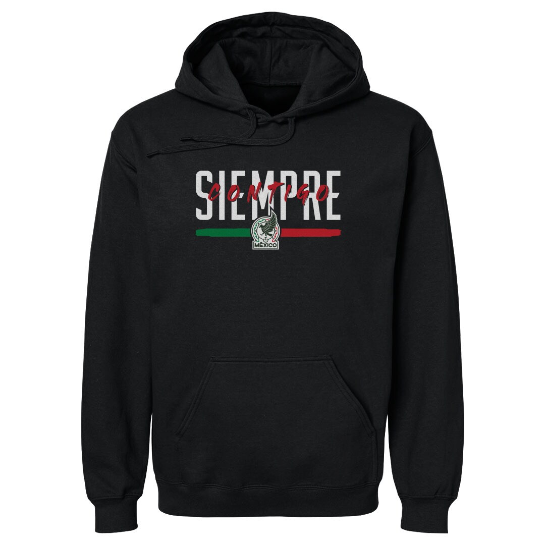 Explore mexico national team 500 level siempre contigo pullover hoodie – black – Canada World Cup T-Shirts and Jerseys