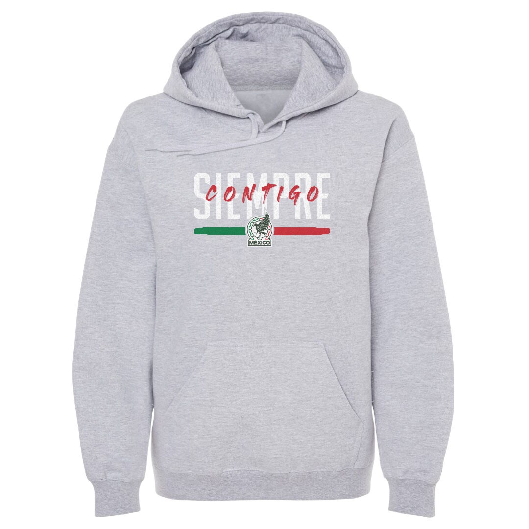 Explore mexico national team 500 level siempre contigo pullover hoodie – gray – Canada World Cup T-Shirts and Jerseys