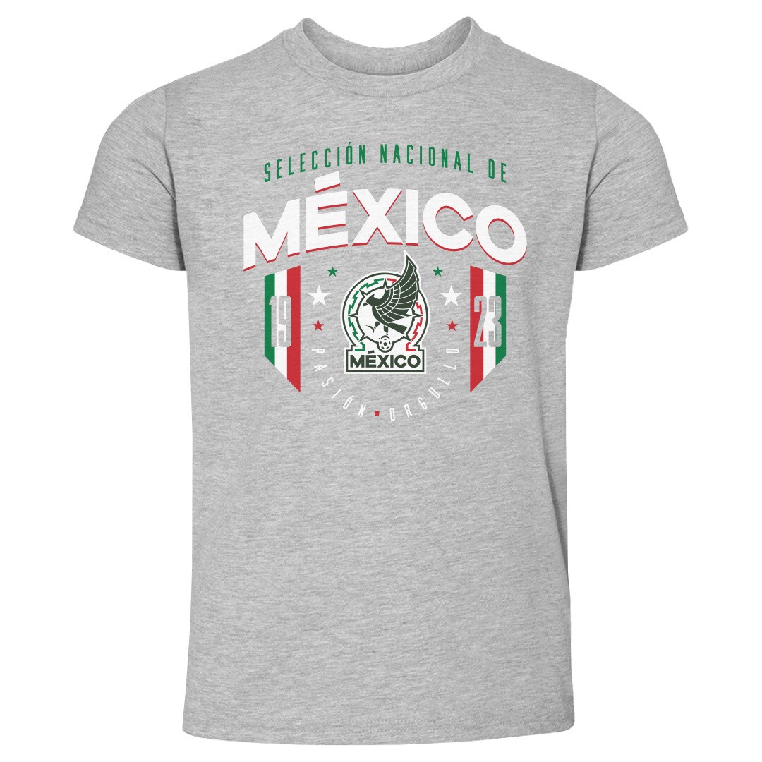 Explore mexico national team 500 level toddler 1923 t-shirt – heather gray – Canada World Cup T-Shirts and Jerseys