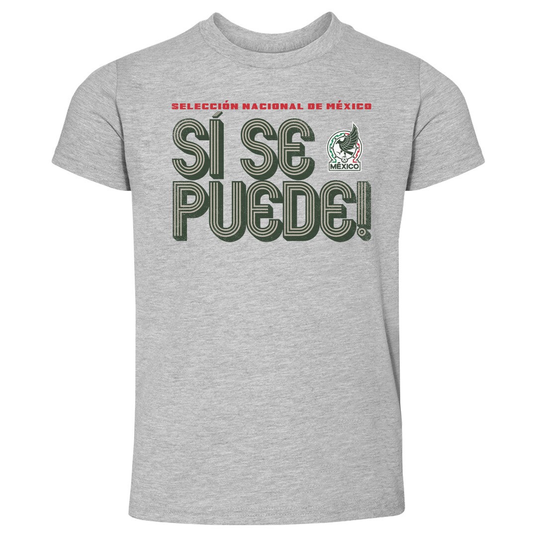 Explore mexico national team 500 level toddler si se puede inline bold t-shirt – heather gray – Canada World Cup T-Shirts and Jerseys