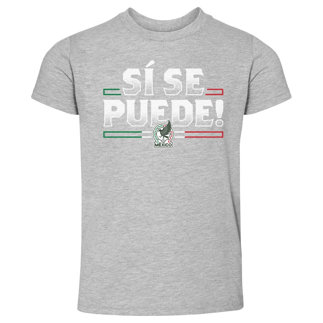 Explore mexico national team 500 level toddler si se puede t-shirt – heather gray – Canada World Cup T-Shirts and Jerseys