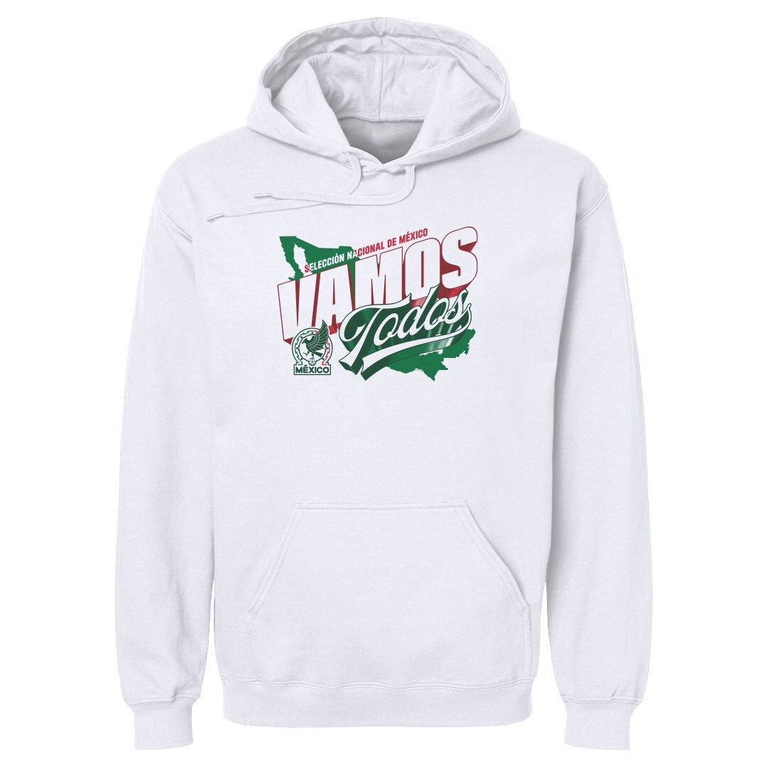 Explore mexico national team 500 level vamos todos country pullover hoodie – white – Canada World Cup T-Shirts and Jerseys