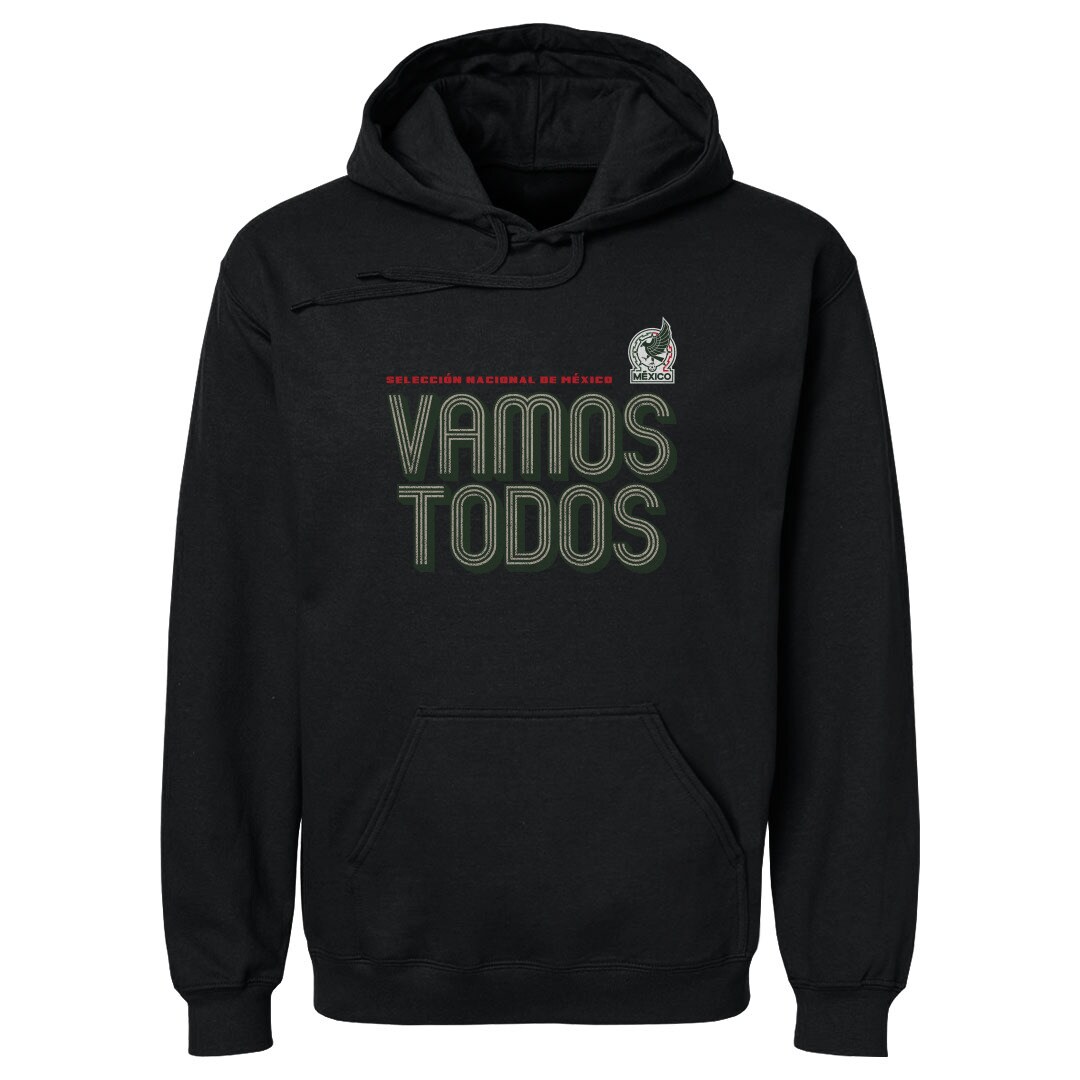 Explore mexico national team 500 level vamos todos inline bold pullover hoodie – black – Canada World Cup T-Shirts and Jerseys