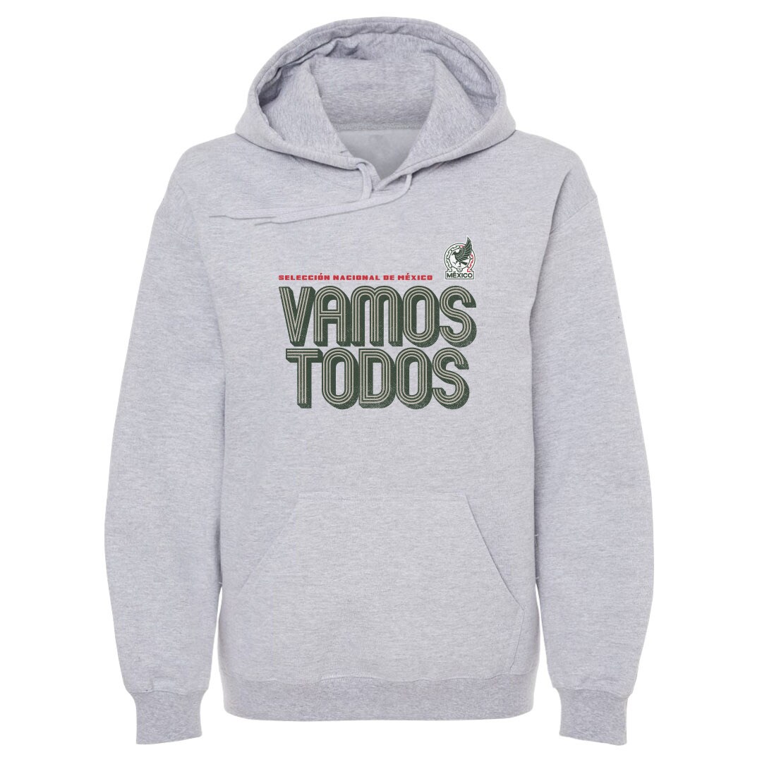 Explore mexico national team 500 level vamos todos inline bold pullover hoodie – gray – Canada World Cup T-Shirts and Jerseys