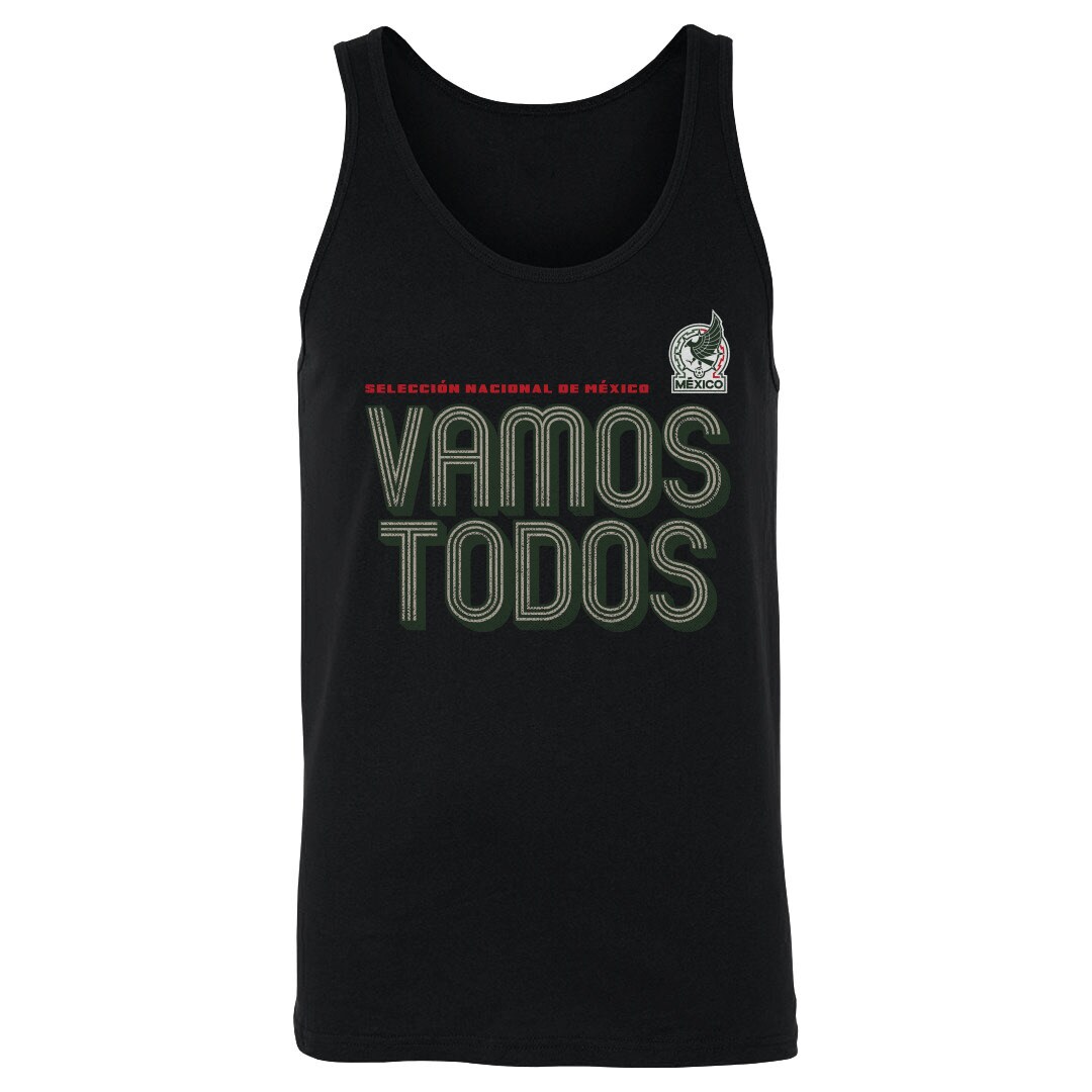 Explore mexico national team 500 level vamos todos inline bold tank top – black – Canada World Cup T-Shirts and Jerseys