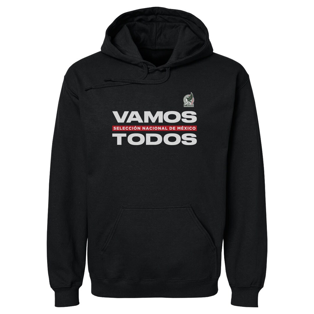 Explore mexico national team 500 level vamos todos pullover hoodie – black – Canada World Cup T-Shirts and Jerseys