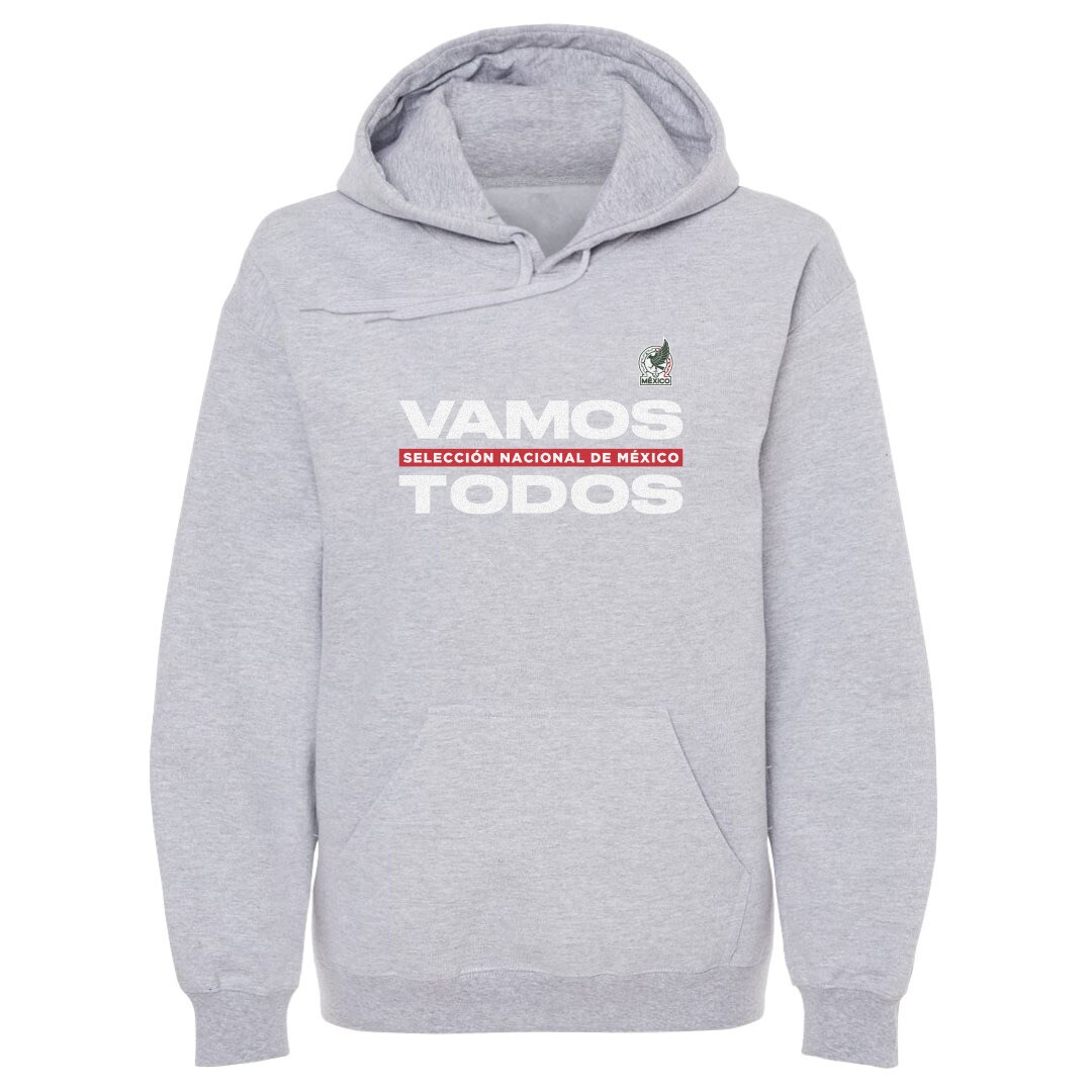 Explore mexico national team 500 level vamos todos pullover hoodie – gray – Canada World Cup T-Shirts and Jerseys