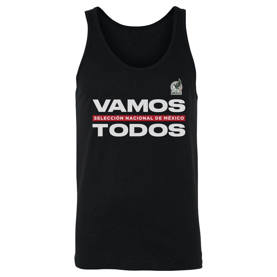 Explore mexico national team 500 level vamos todos tank top – black – Canada World Cup T-Shirts and Jerseys