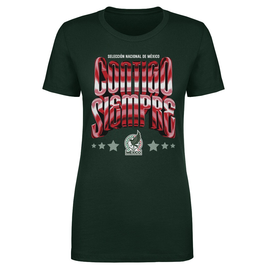 Explore mexico national team 500 level women8217s contigo siempre vintage t-shirt – green – Canada World Cup T-Shirts and Jerseys