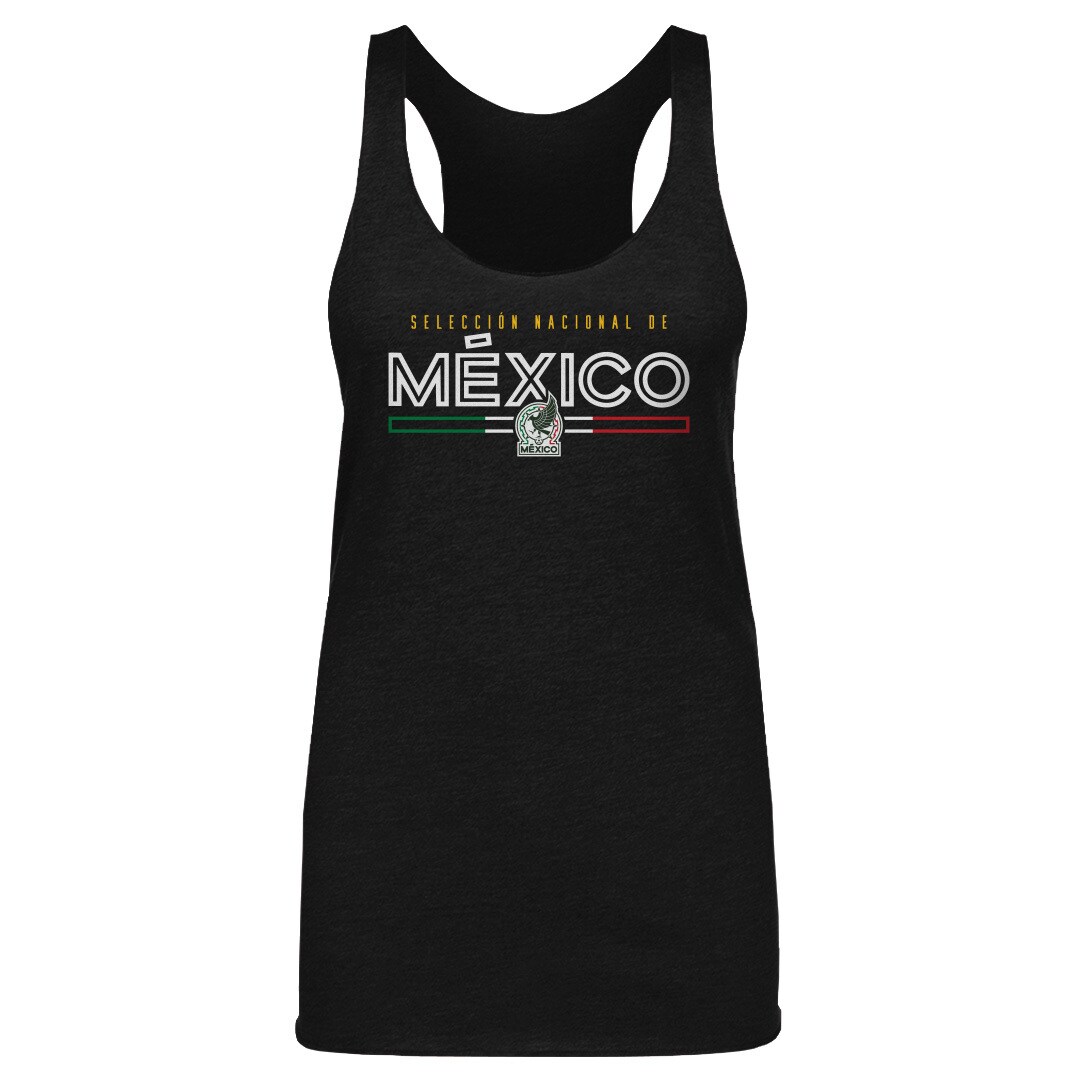 Explore mexico national team 500 level women8217s inline tri-blend racerback tank top – black – Canada World Cup T-Shirts and Jerseys