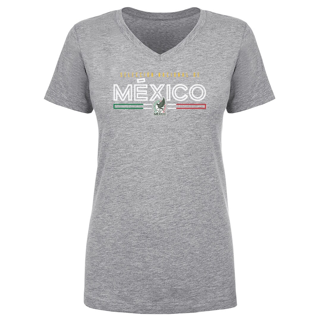Explore mexico national team 500 level women8217s inline v-neck t-shirt – heather gray – Canada World Cup T-Shirts and Jerseys