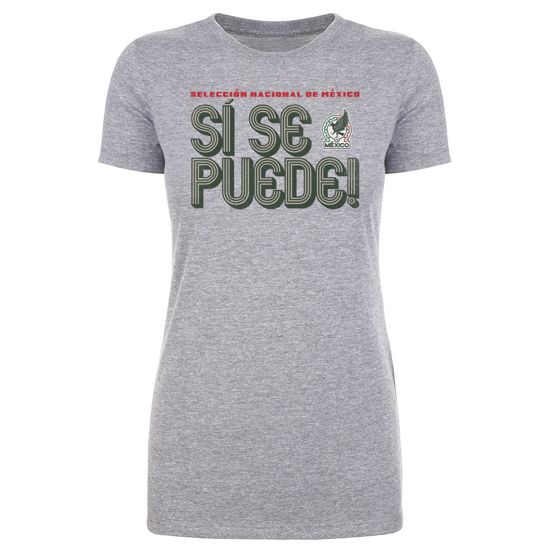 Explore mexico national team 500 level women8217s si se puede inline bold t-shirt – heather gray – Canada World Cup T-Shirts and Jerseys