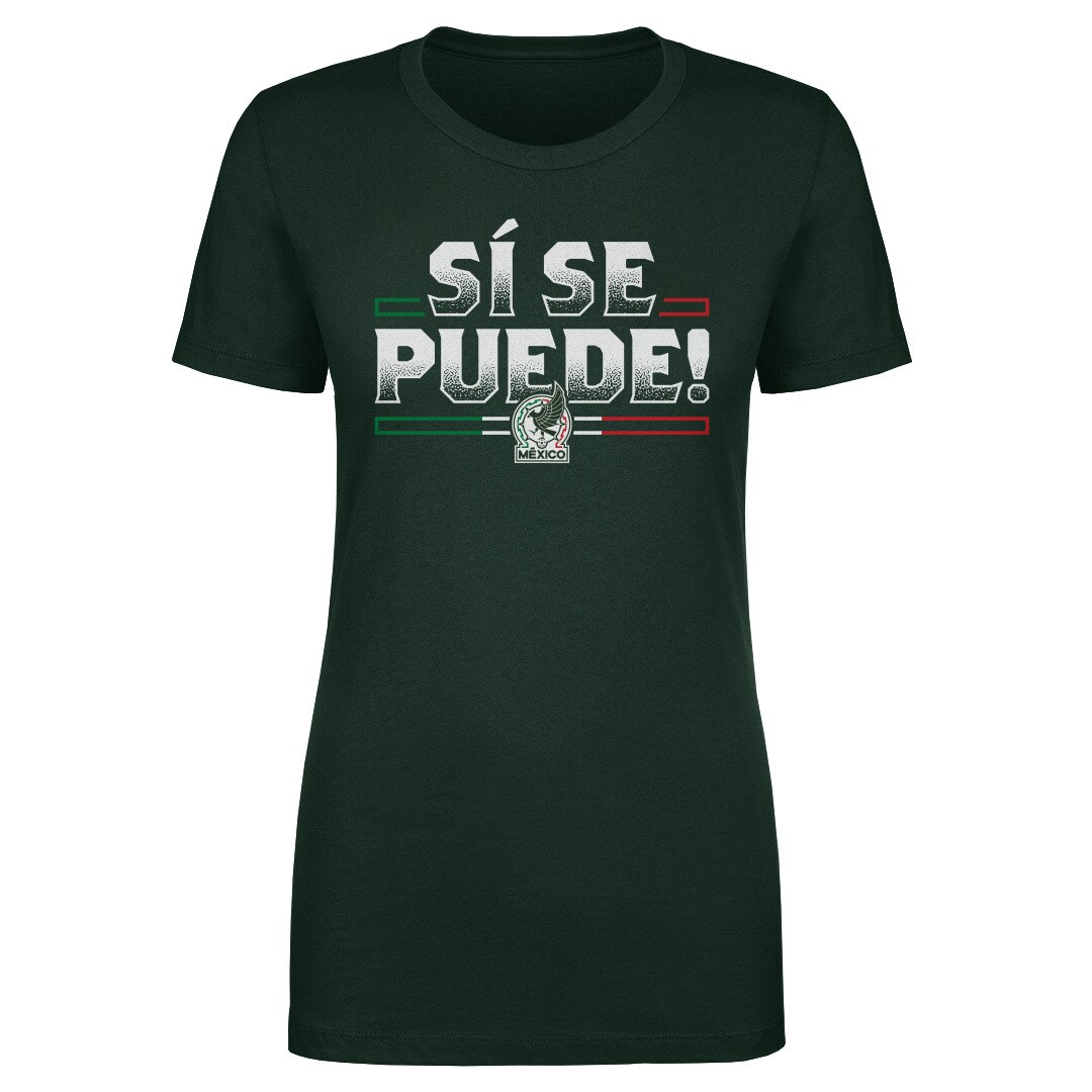 Explore mexico national team 500 level women8217s si se puede t-shirt – forest green – Canada World Cup T-Shirts and Jerseys