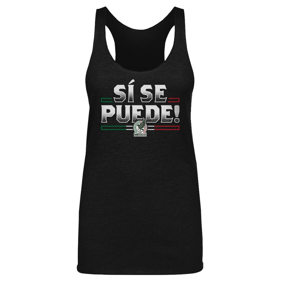 Explore mexico national team 500 level women8217s si se puede tri-blend racerback tank top – black – Canada World Cup T-Shirts and Jerseys