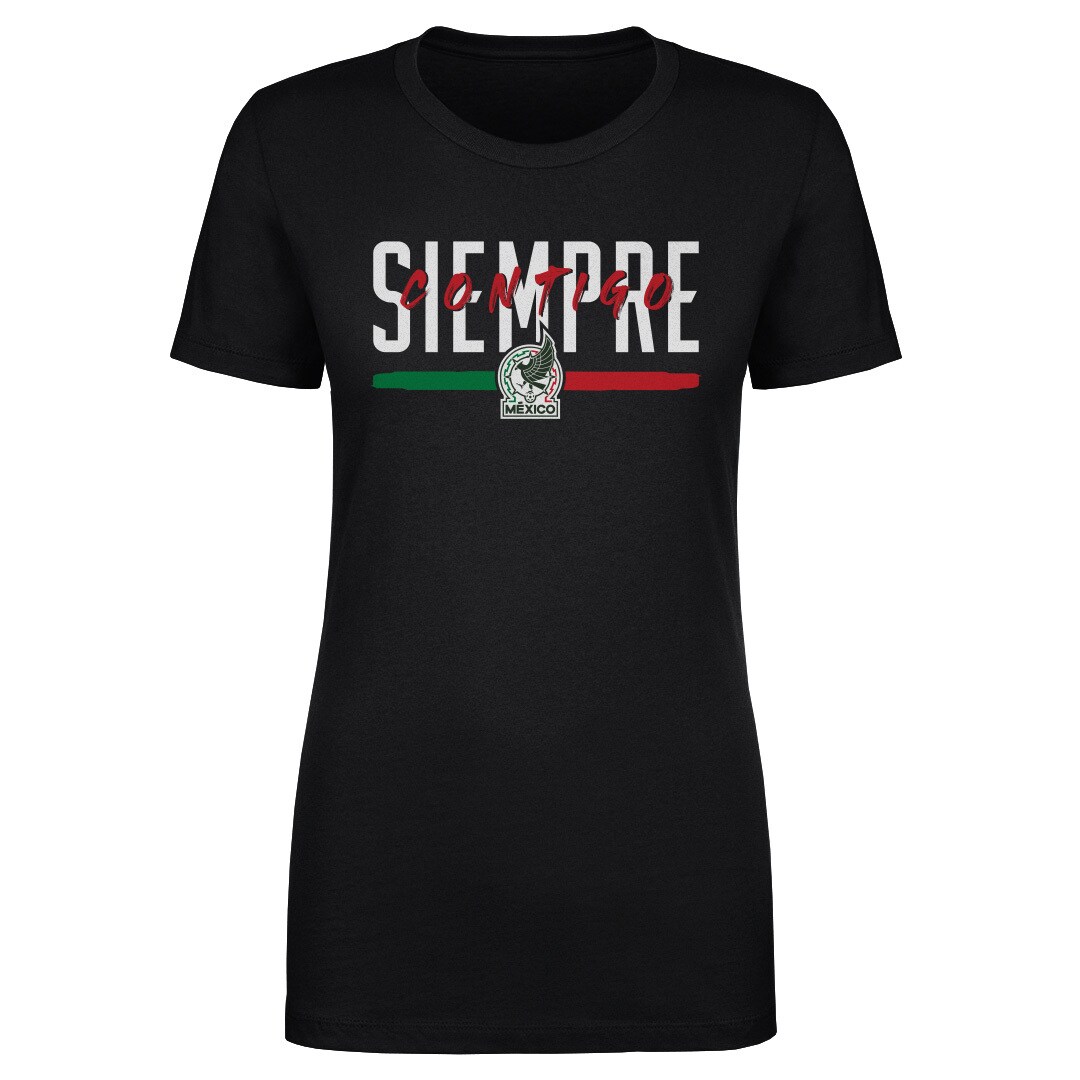 Explore mexico national team 500 level women8217s siempre contigo t-shirt – black – Canada World Cup T-Shirts and Jerseys