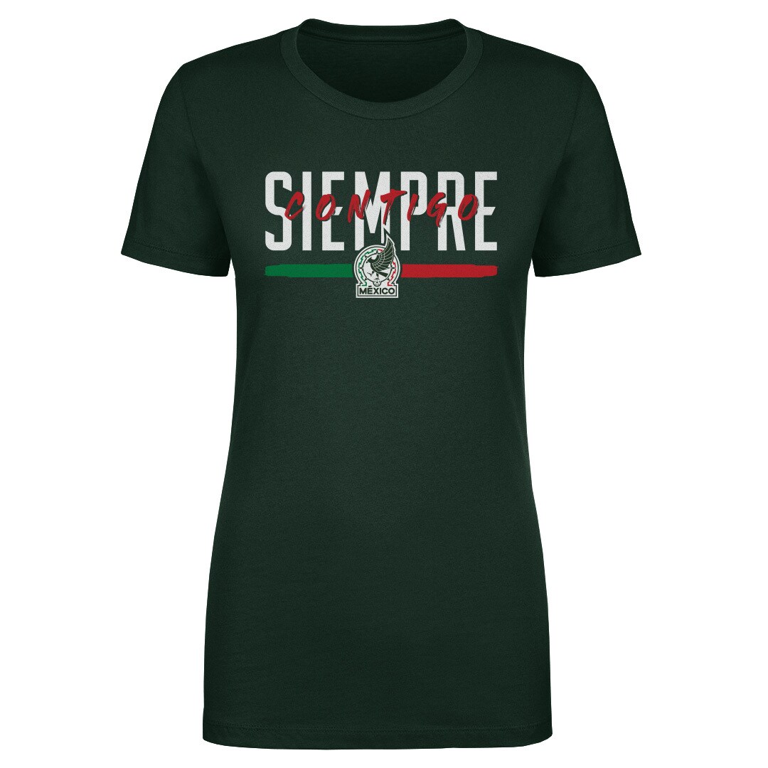 Explore mexico national team 500 level women8217s siempre contigo t-shirt – dark green – Canada World Cup T-Shirts and Jerseys