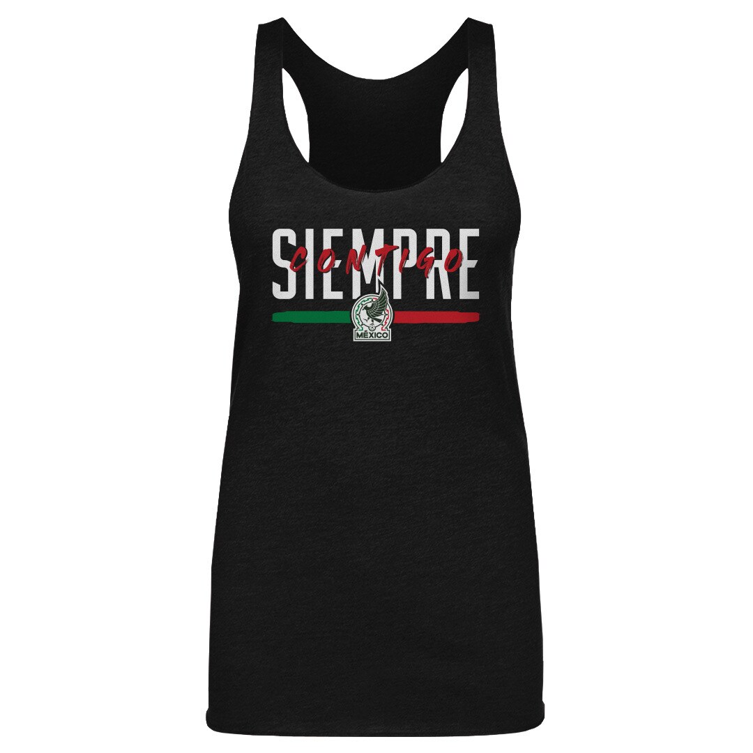 Explore mexico national team 500 level women8217s siempre contigo tri-blend tank top – black – Canada World Cup T-Shirts and Jerseys