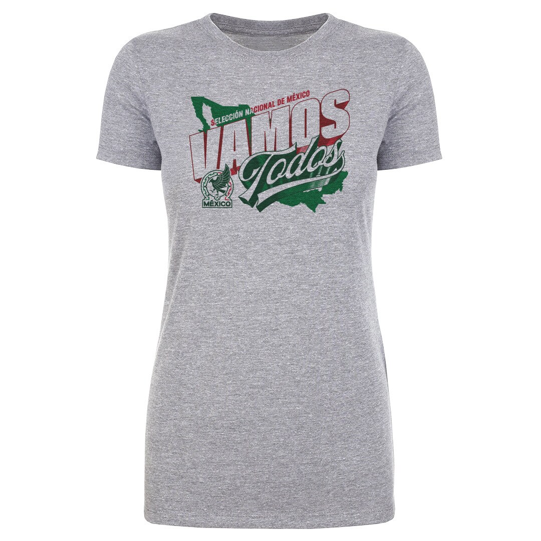 Explore mexico national team 500 level women8217s vamos todos country t-shirt – heather gray – Canada World Cup T-Shirts and Jerseys