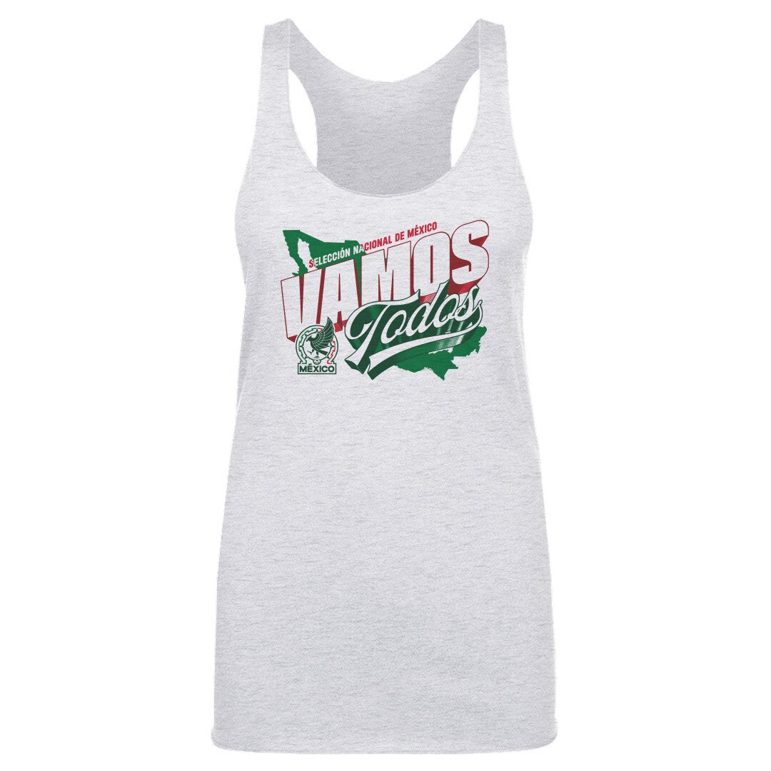 Explore mexico national team 500 level women8217s vamos todos country tri-blend tank top – gray – Canada World Cup T-Shirts and Jerseys