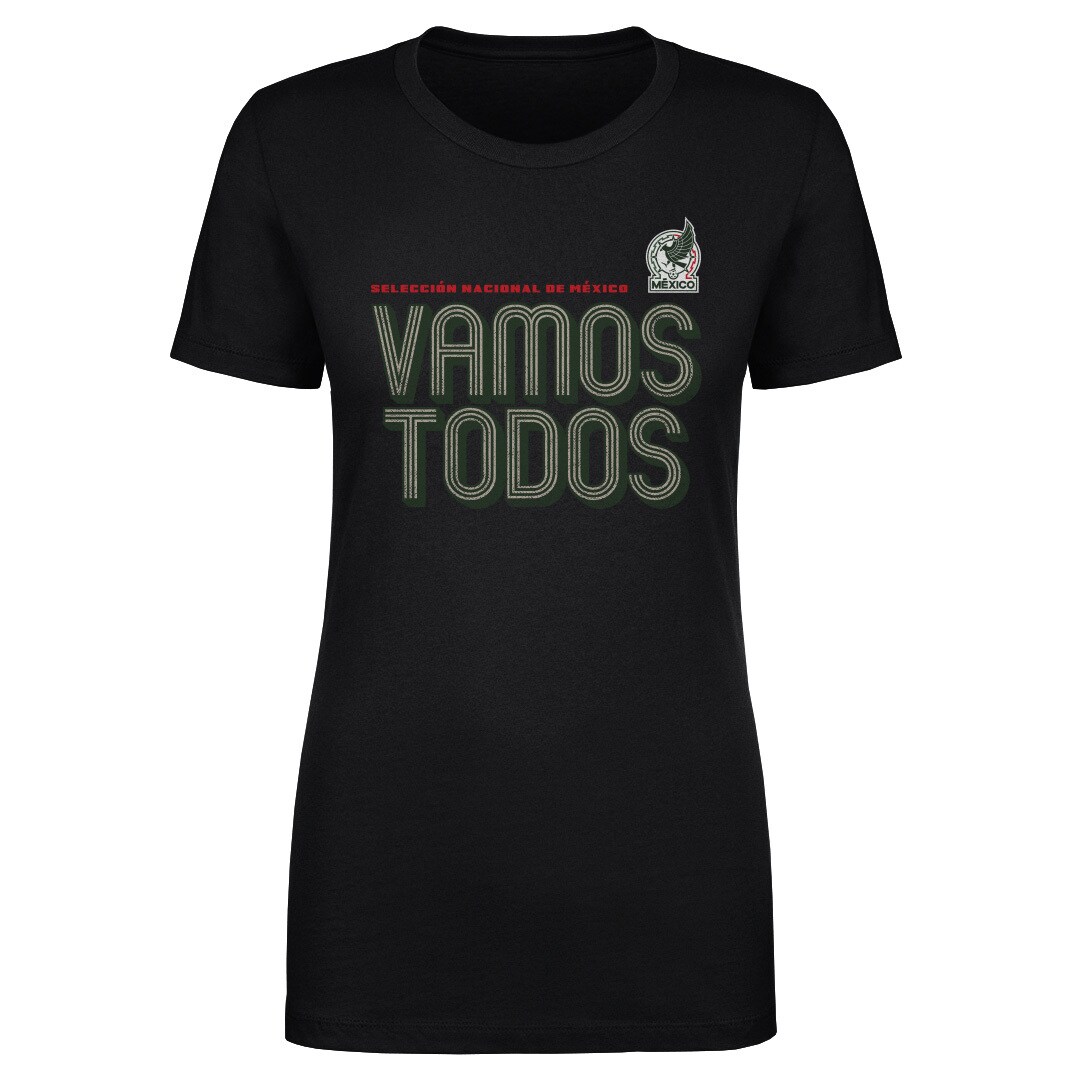 Explore mexico national team 500 level women8217s vamos todos inline bold t-shirt – black – Canada World Cup T-Shirts and Jerseys