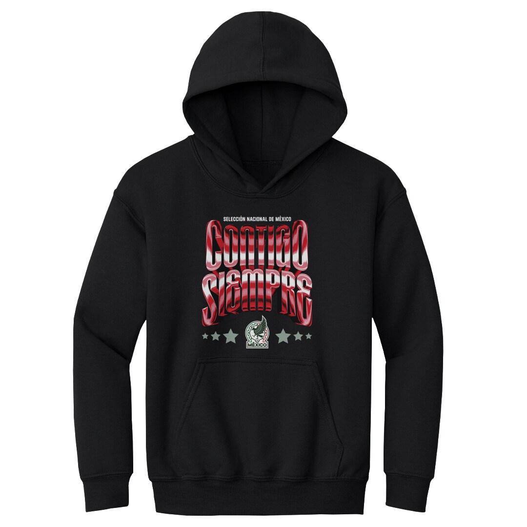 Explore mexico national team 500 level youth contigo siempre vintage pullover hoodie – black – Canada World Cup T-Shirts and Jerseys