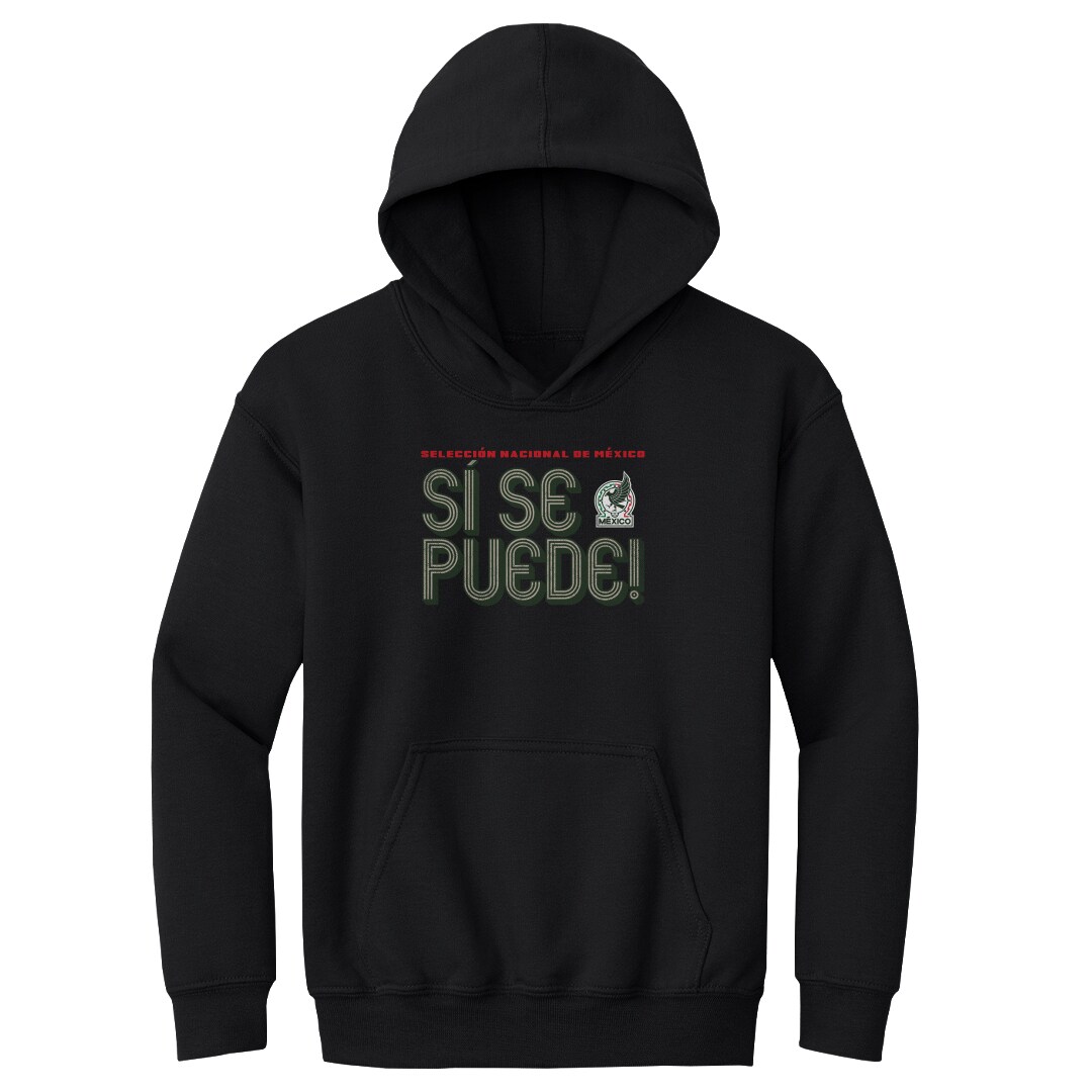 Explore mexico national team 500 level youth si se puede inline bold pullover hoodie – black – Canada World Cup T-Shirts and Jerseys
