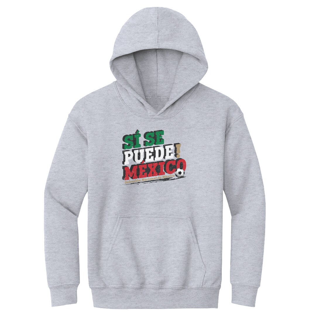 Explore mexico national team 500 level youth si se puede pullover hoodie – gray – Canada World Cup T-Shirts and Jerseys