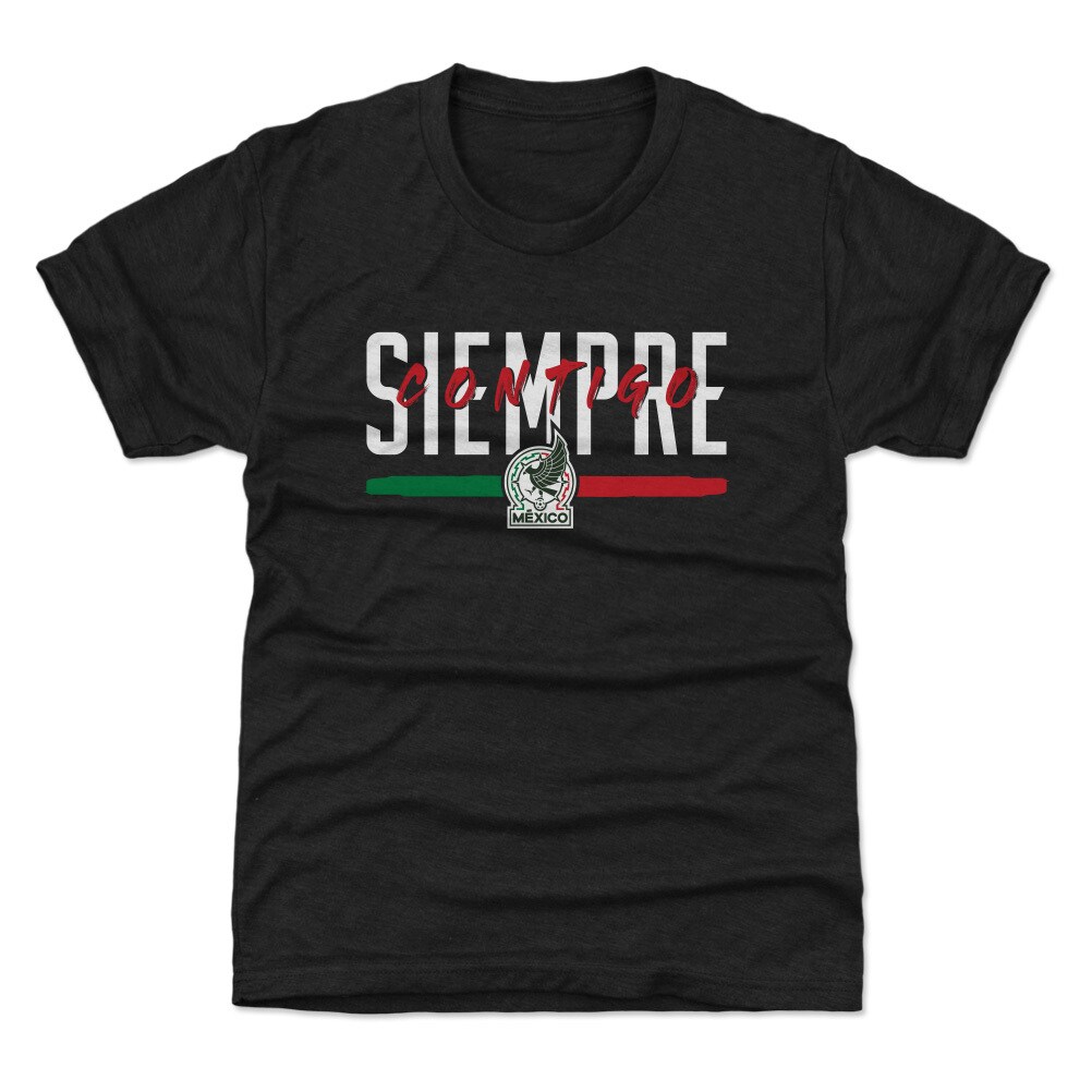 Explore mexico national team 500 level youth siempre contigo t-shirt – black – Canada World Cup T-Shirts and Jerseys