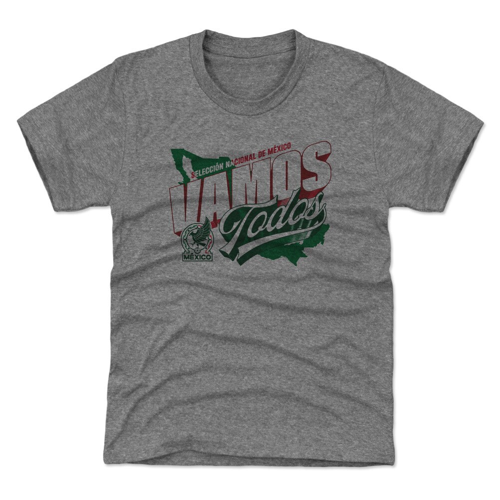 Explore mexico national team 500 level youth vamos todos country t-shirt – gray – Canada World Cup T-Shirts and Jerseys