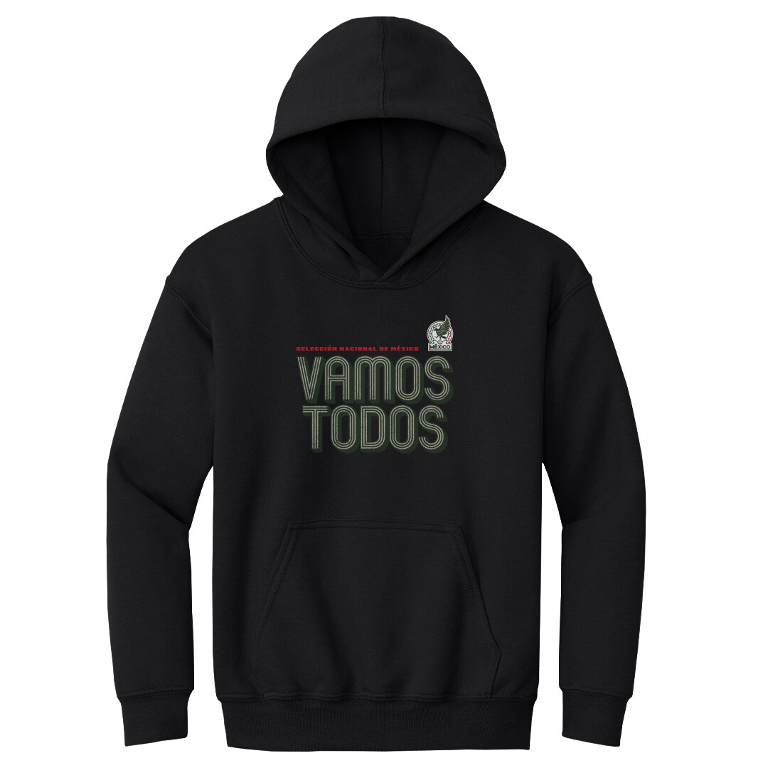 Explore mexico national team 500 level youth vamos todos inline bold pullover hoodie – black – Canada World Cup T-Shirts and Jerseys