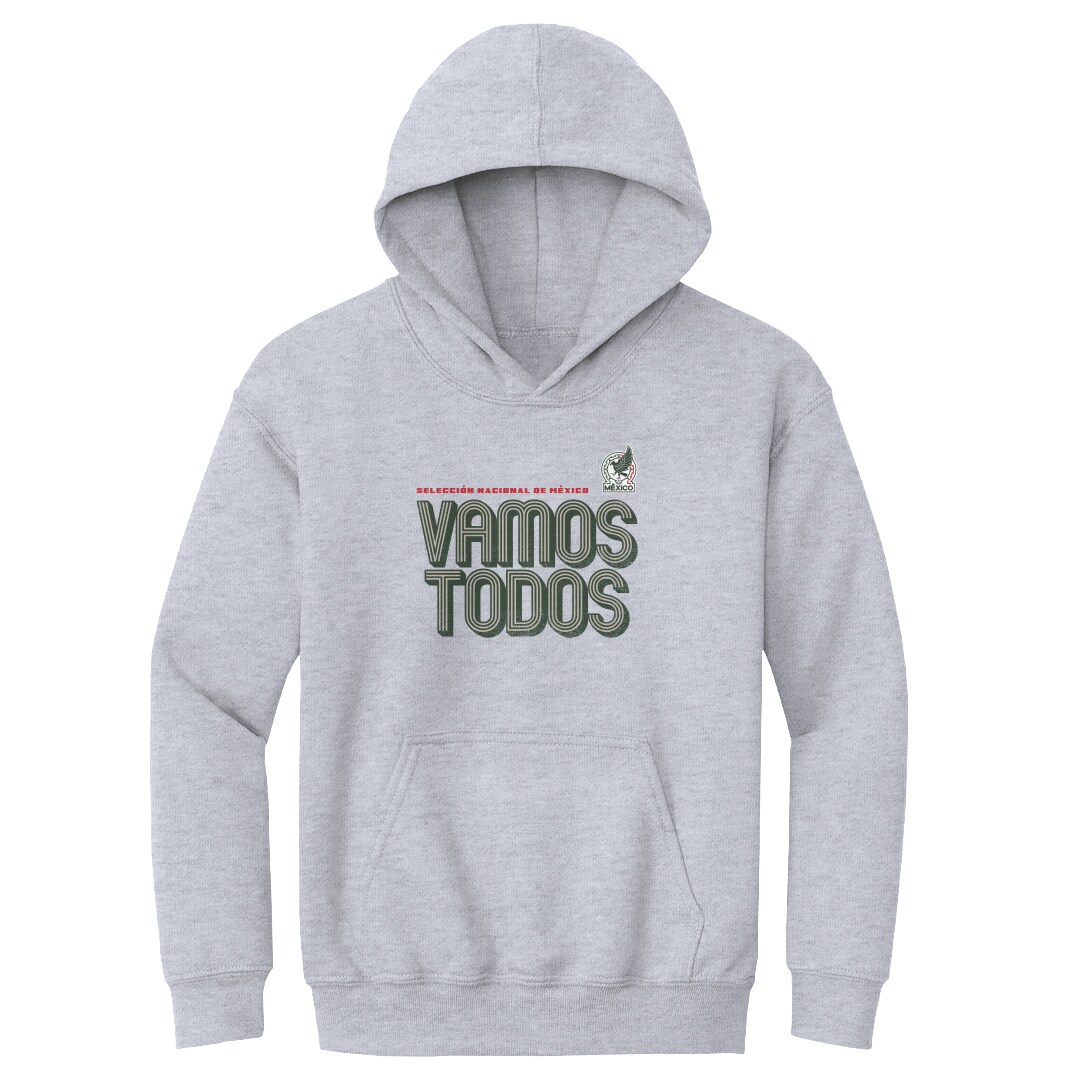 Explore mexico national team 500 level youth vamos todos inline bold pullover hoodie – gray – Canada World Cup T-Shirts and Jerseys