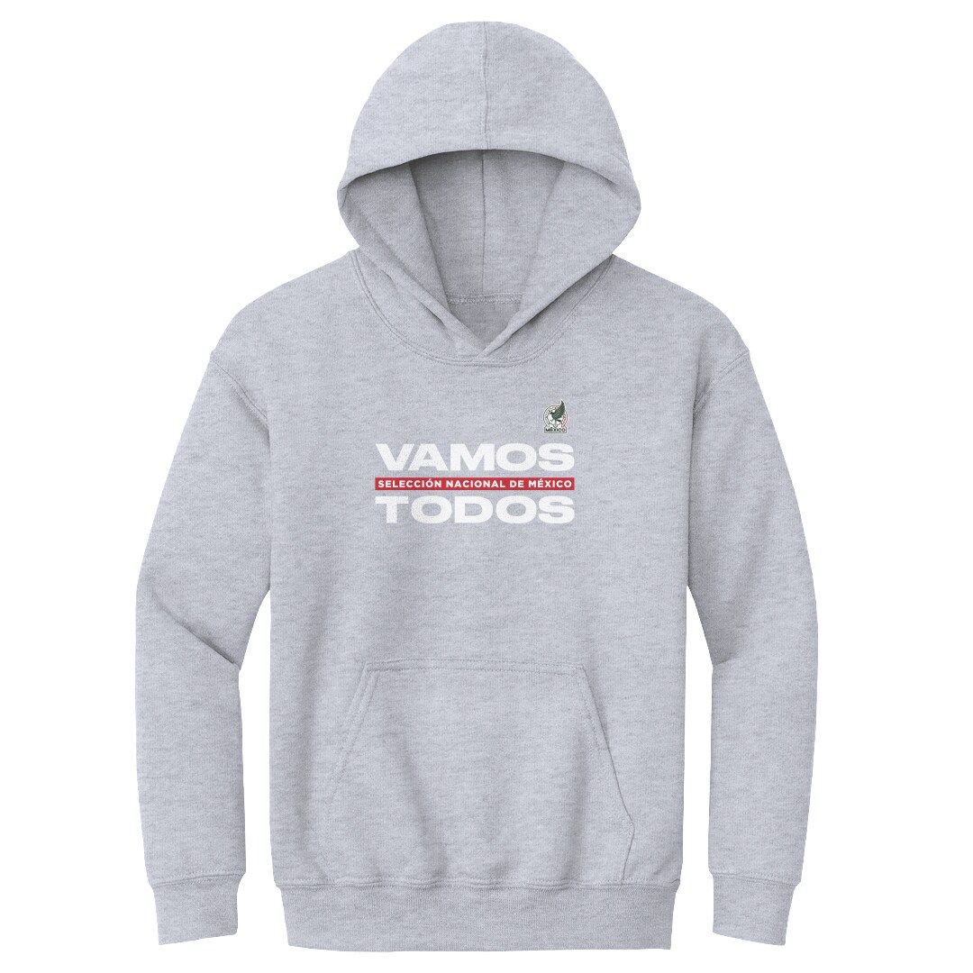 Explore mexico national team 500 level youth vamos todos pullover hoodie – gray – Canada World Cup T-Shirts and Jerseys