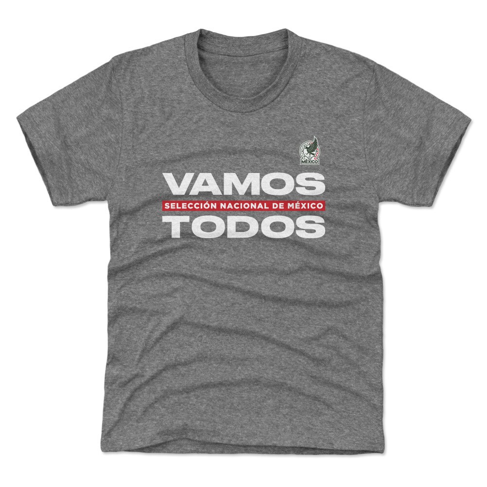 Explore mexico national team 500 level youth vamos todos t-shirt – gray – Canada World Cup T-Shirts and Jerseys