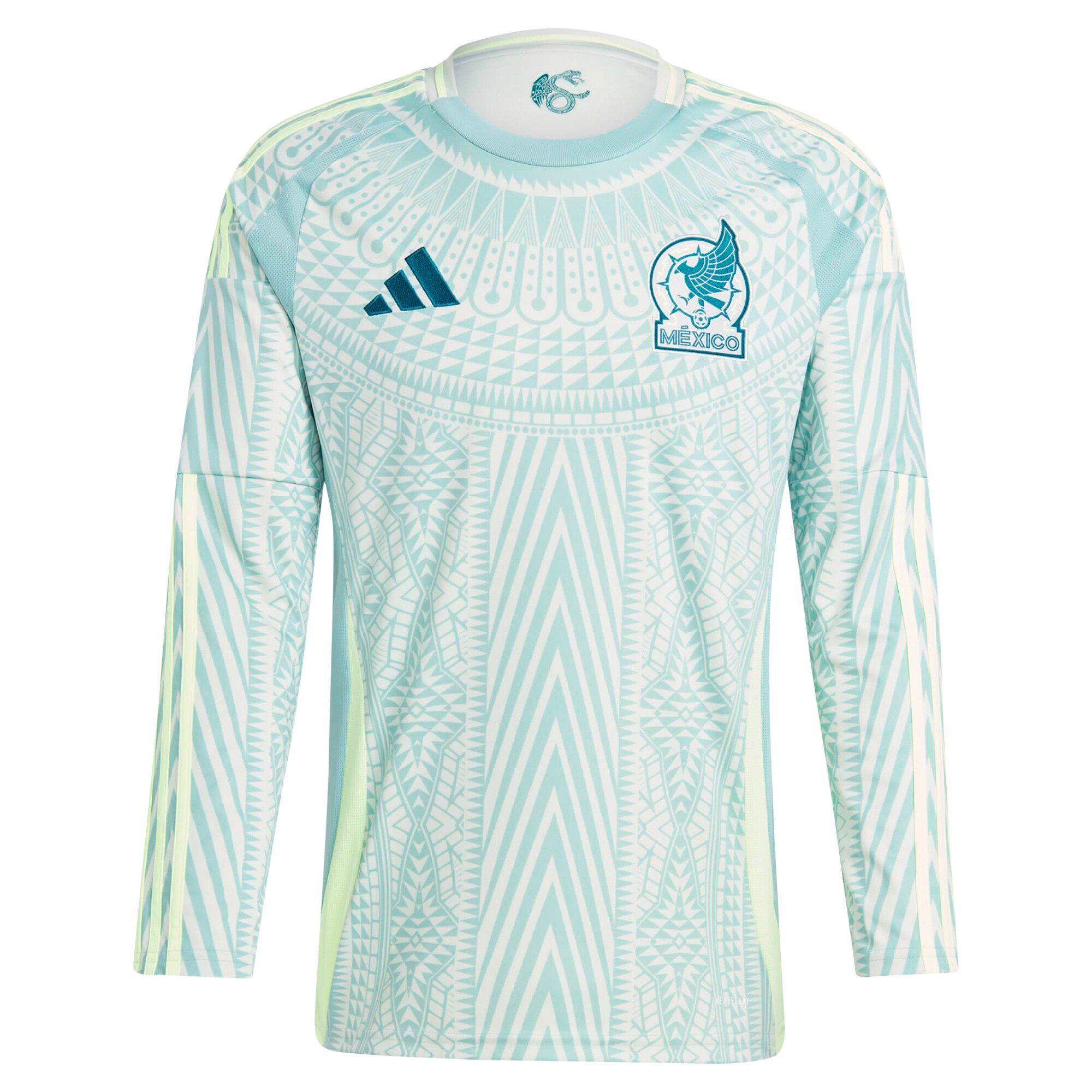 Explore mexico national team adidas 2024 away replica long sleeve jersey – green – Canada World Cup T-Shirts and Jerseys