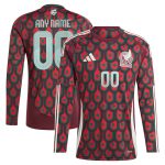 Explore mexico national team adidas 2024 home replica custom long sleeve jersey – burgundy – Canada World Cup T-Shirts and Jerseys