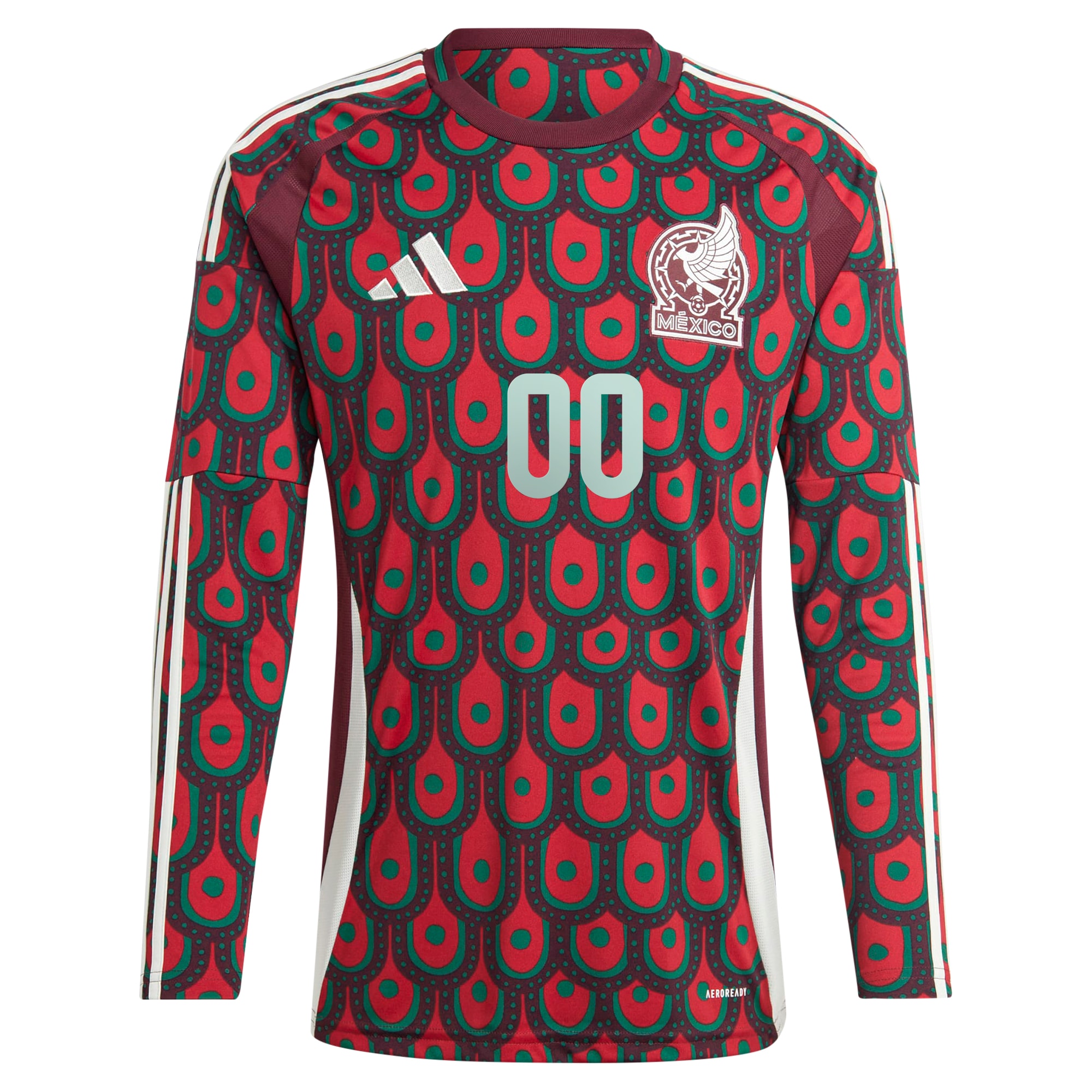 Explore mexico national team adidas 2024 home replica custom long sleeve jersey – burgundy – Canada World Cup T-Shirts and Jerseys