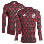 Explore mexico national team adidas 2024 home replica long sleeve jersey – burgundy – Canada World Cup T-Shirts and Jerseys