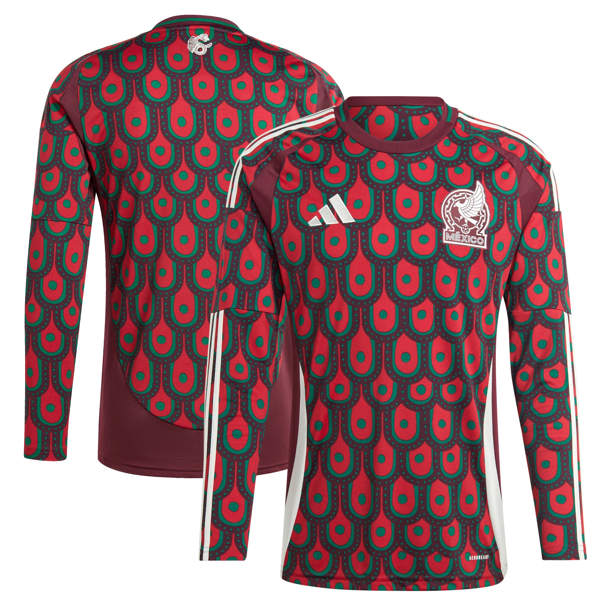 Explore mexico national team adidas 2024 home replica long sleeve jersey – burgundy – Canada World Cup T-Shirts and Jerseys