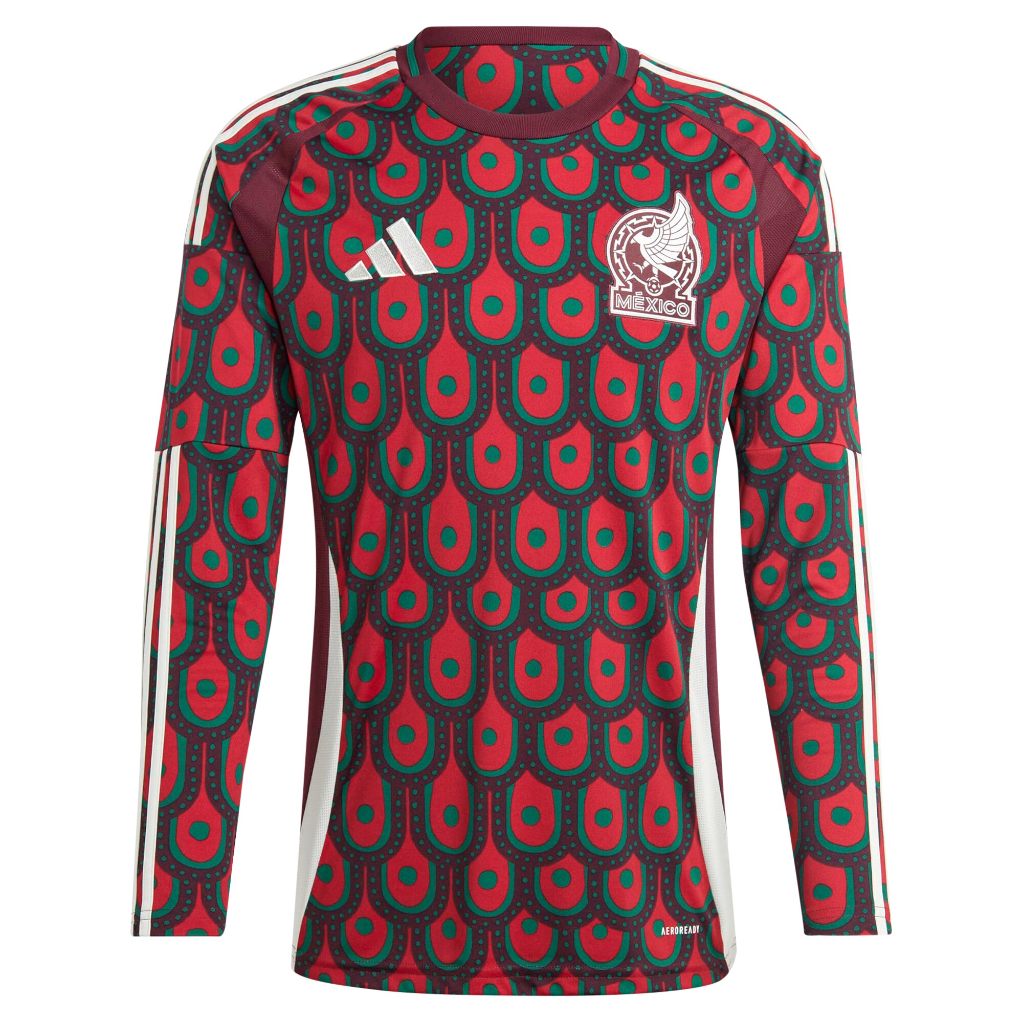 Explore mexico national team adidas 2024 home replica long sleeve jersey – burgundy – Canada World Cup T-Shirts and Jerseys