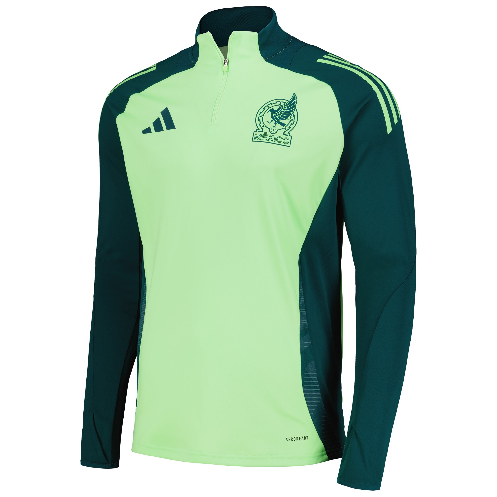 Explore mexico national team adidas 2024 training quarter-zip top – green – Canada World Cup T-Shirts and Jerseys