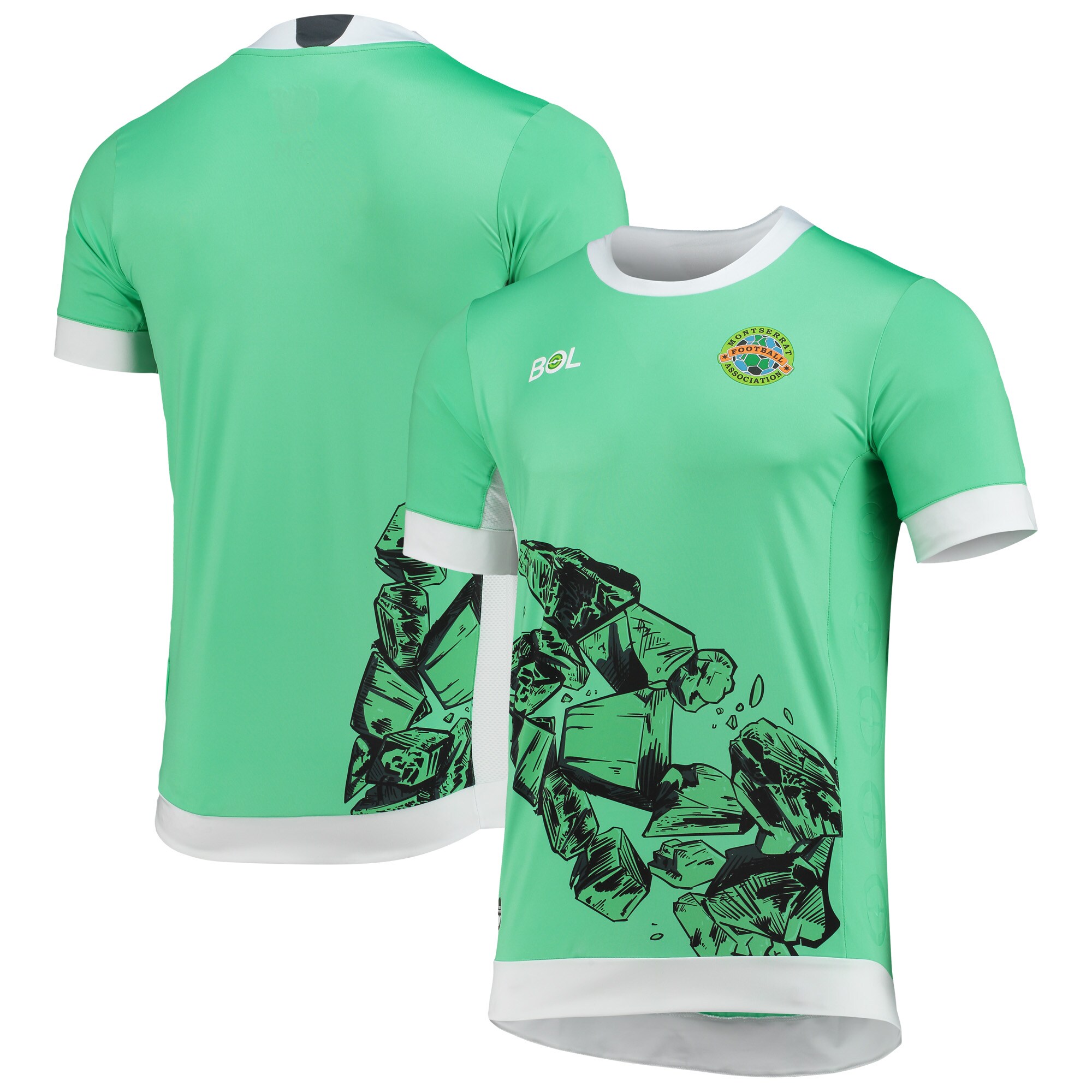 Explore montserrat national team 202223 replica home jersey – green – Canada World Cup T-Shirts and Jerseys