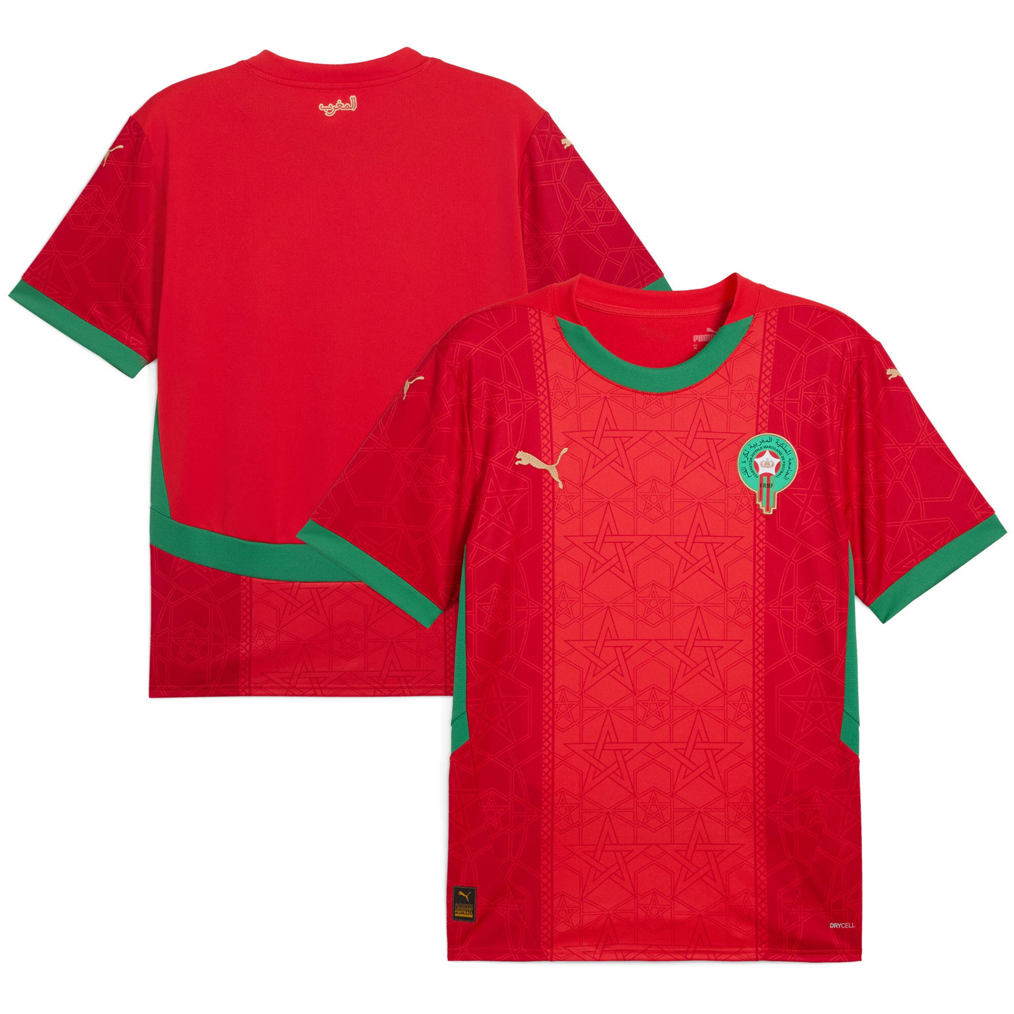 Explore morocco national team puma 2025 home replica jersey – red – Canada World Cup T-Shirts and Jerseys