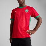 Explore morocco national team puma 2025 home replica jersey – red – Canada World Cup T-Shirts and Jerseys