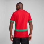 Explore morocco national team puma 2025 home replica jersey – red – Canada World Cup T-Shirts and Jerseys