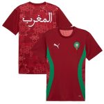 Explore morocco national team puma 2025 pre-match jersey – red – Canada World Cup T-Shirts and Jerseys