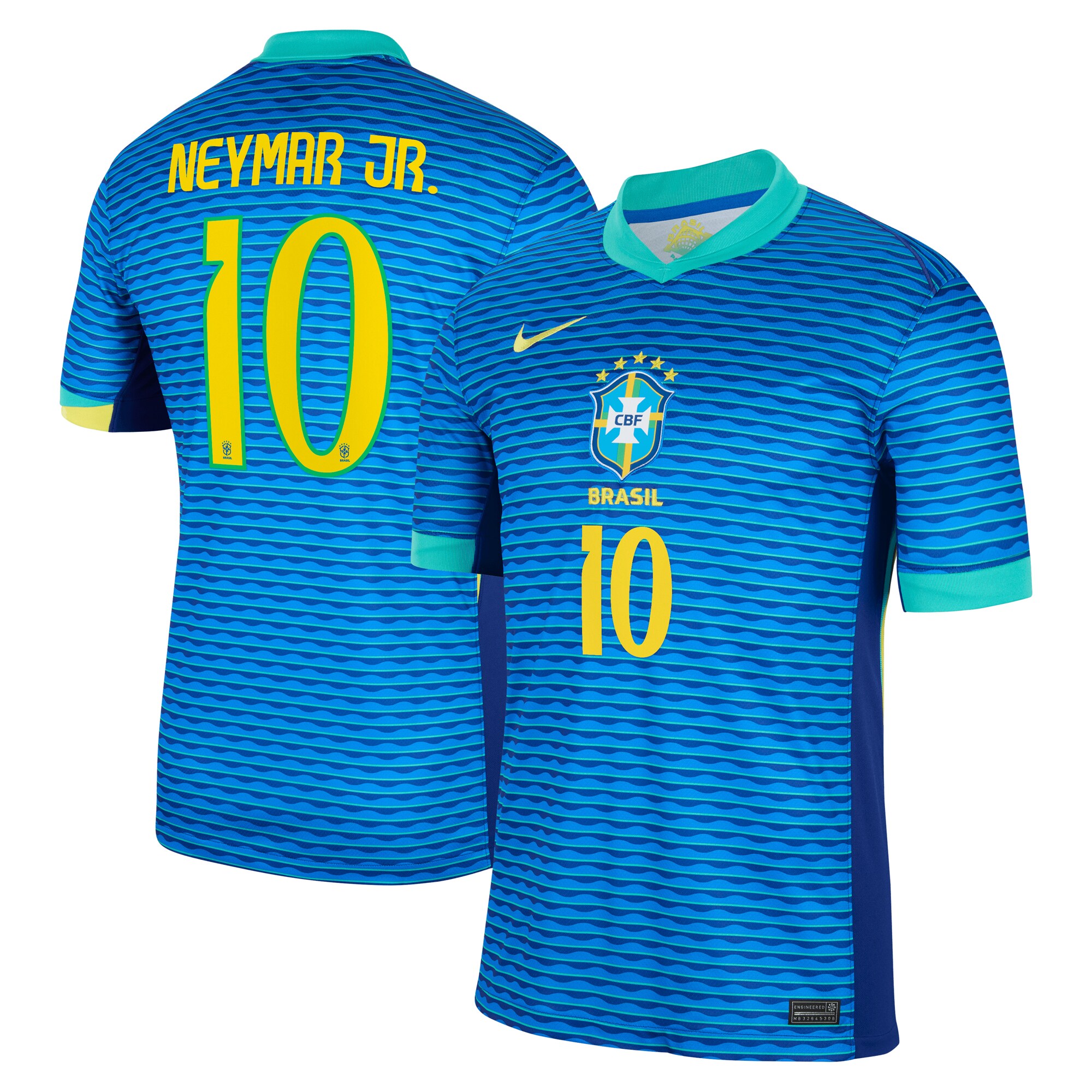 Explore neymar jr. brazil national team nike 2024 away stadium replica player jersey – blue – Canada World Cup T-Shirts and Jerseys