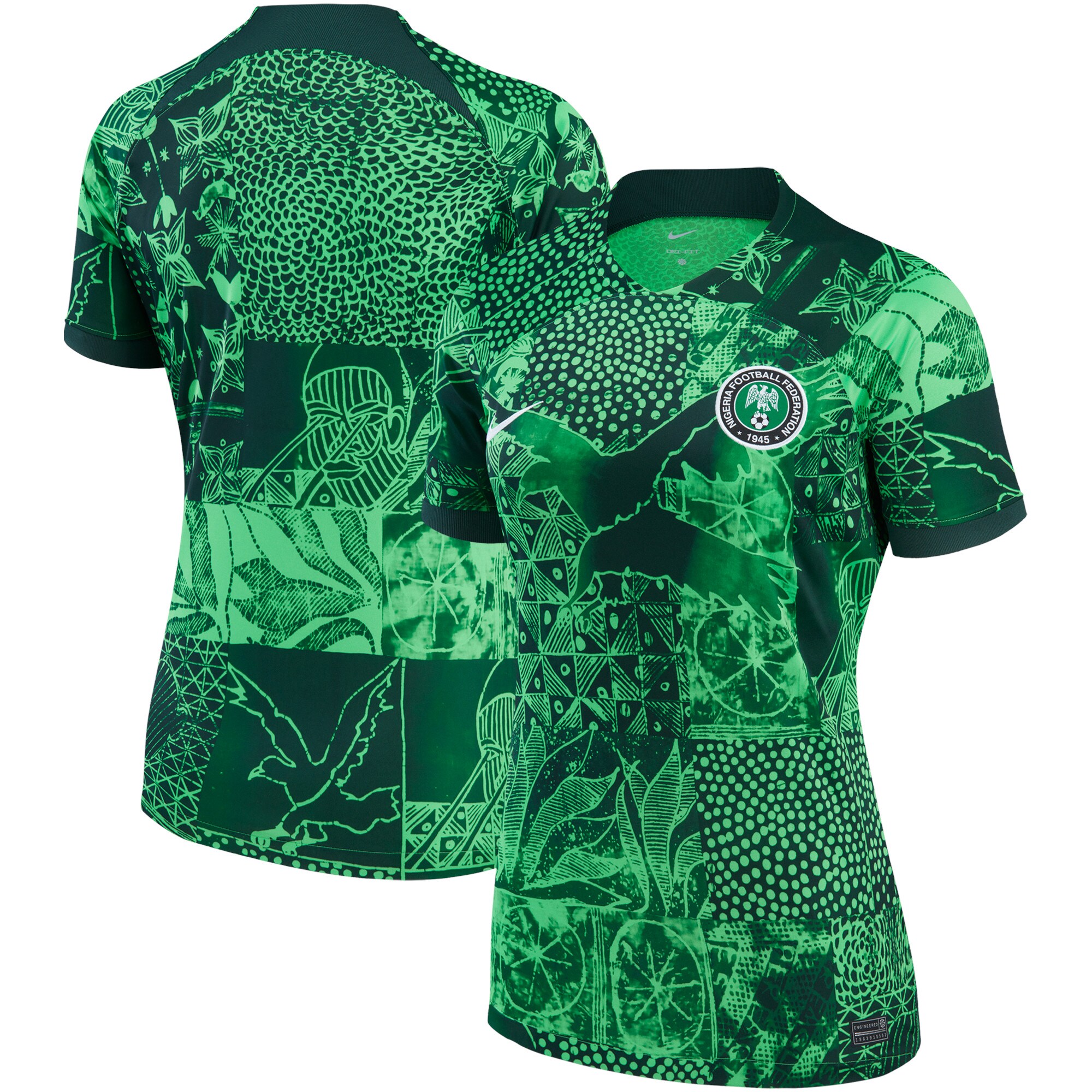 Explore nigeria national team nike women8217s 202223 home breathe stadium replica blank jersey – green – Canada World Cup T-Shirts and Jerseys