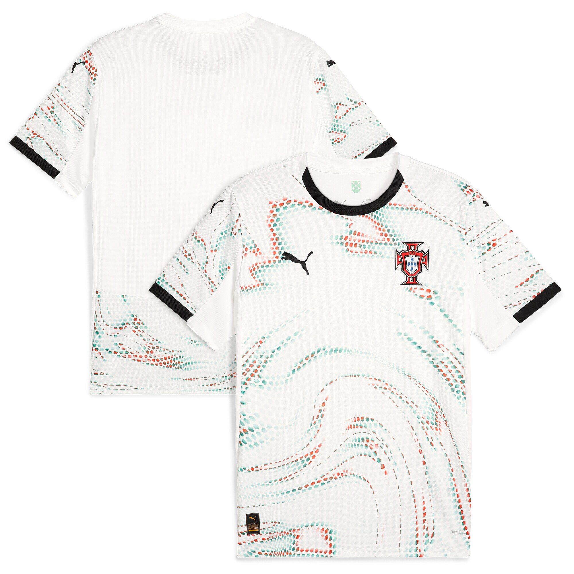 Explore portugal national team puma 2025 away replica jersey – white – Canada World Cup T-Shirts and Jerseys