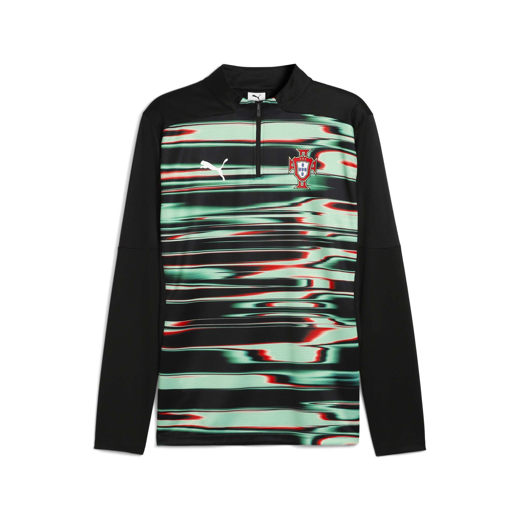 Explore portugal national team puma 2025 pre-match quarter-zip top – black – Canada World Cup T-Shirts and Jerseys