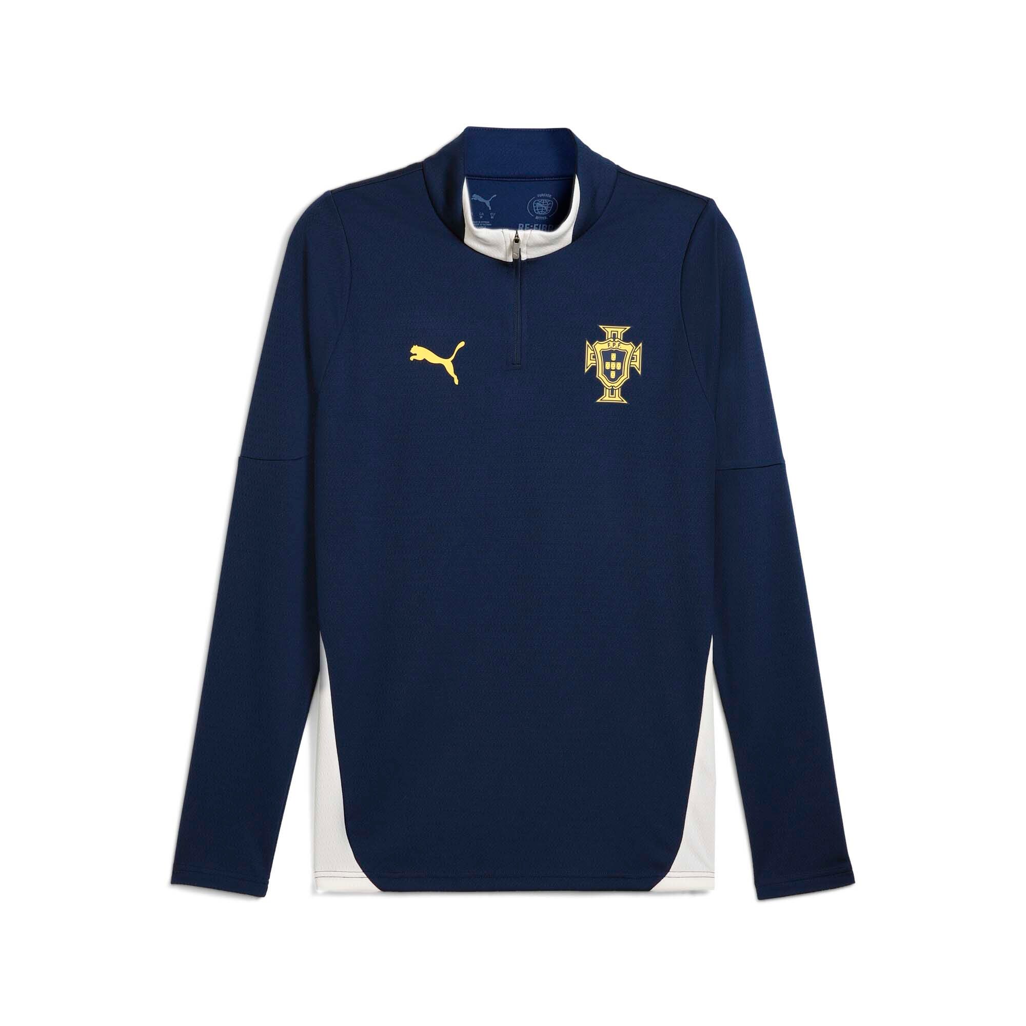 Explore portugal national team puma 2025 quarter-zip training jacket – blue – Canada World Cup T-Shirts and Jerseys